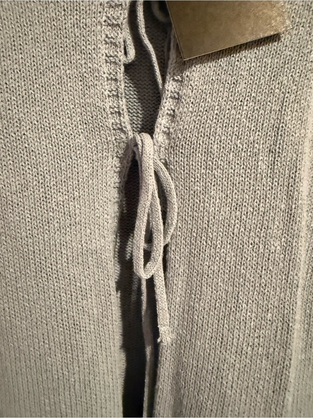Frye Light Blue Cardigan Size Large NWT Color - Picture 3 of 6